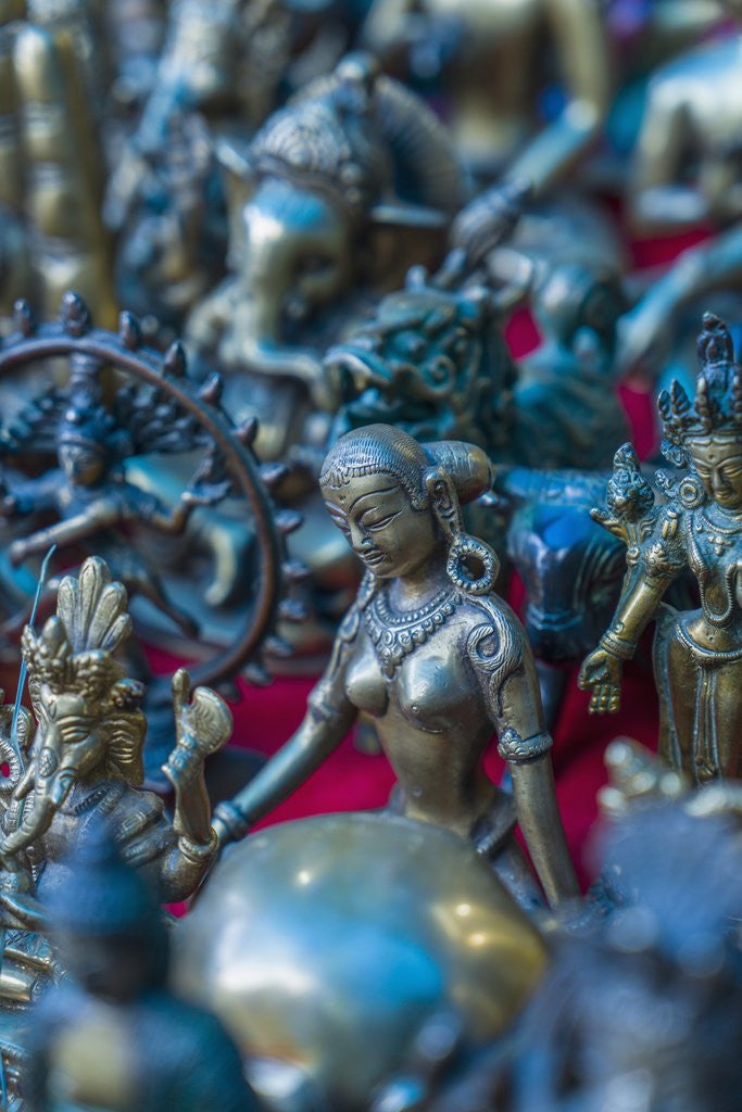 Detail of Alchi, souvenir market near the Monastery by Anonymous