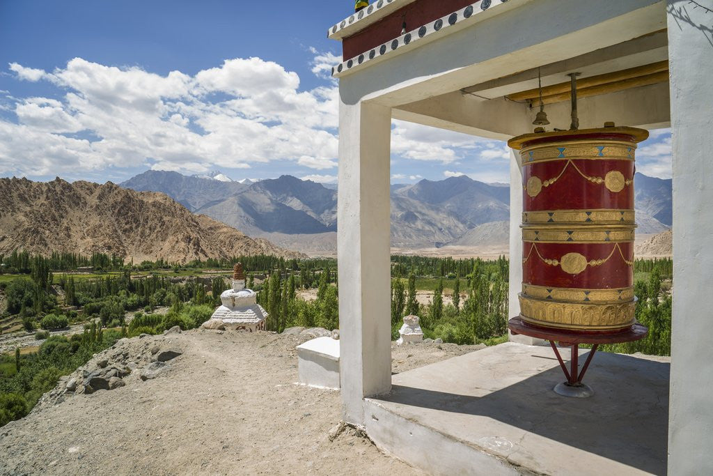 Detail of Phyang Monastery by Anonymous