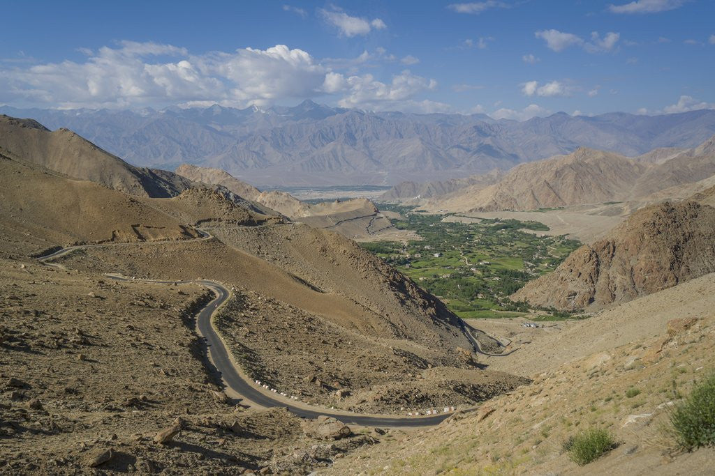 Detail of Khardung-La Pass is the highest motorable road in the world with 18380 feet, 5602,2 meters by Anonymous