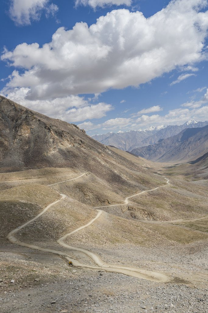 Detail of Khardung-La Pass is the highest motorable road in the world with 18380 feet, 5602,2 meters by Anonymous