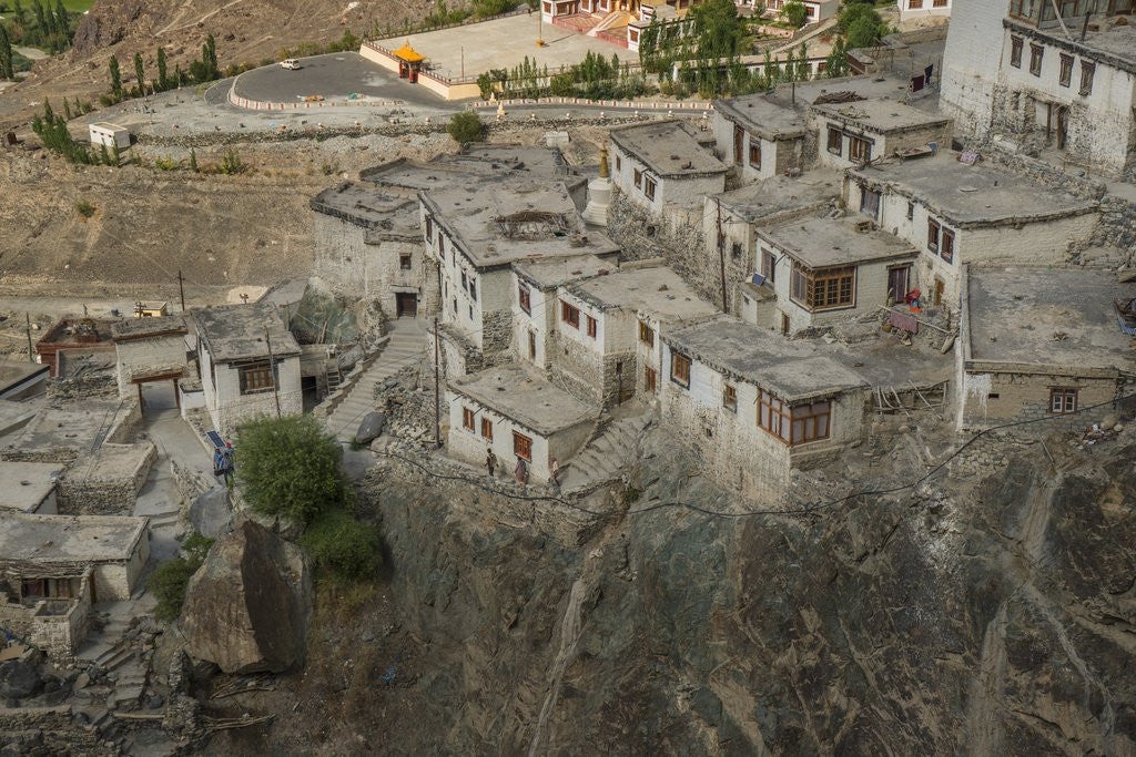 Detail of Diskit Monastery by Anonymous