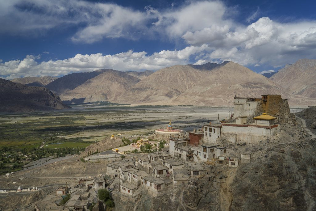 Detail of Diskit Monastery by Anonymous