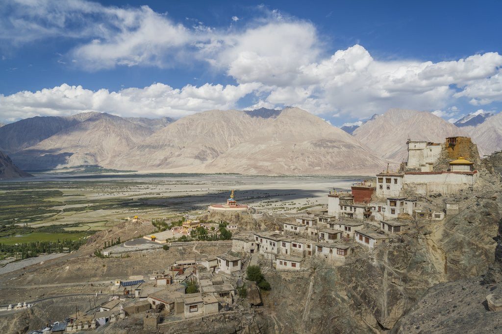 Detail of Diskit Monastery by Anonymous