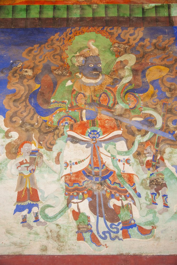 Detail of Likir Monastery by Anonymous