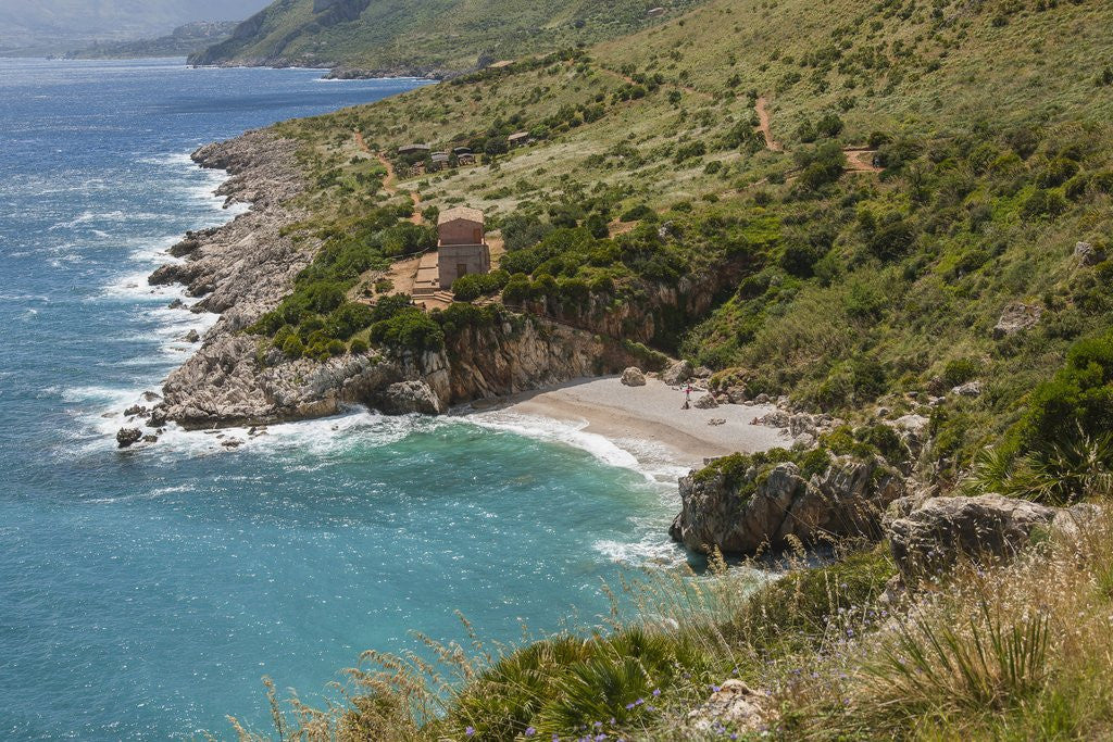 Detail of Lo Zingaro Natural Reserve, Tonnarella dell'Uzzo by Anonymous