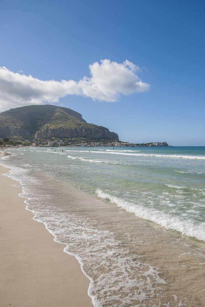 Detail of Mondello beach by Anonymous