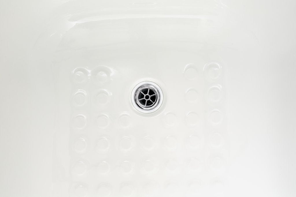 Detail of A bathtub drain. by Anonymous
