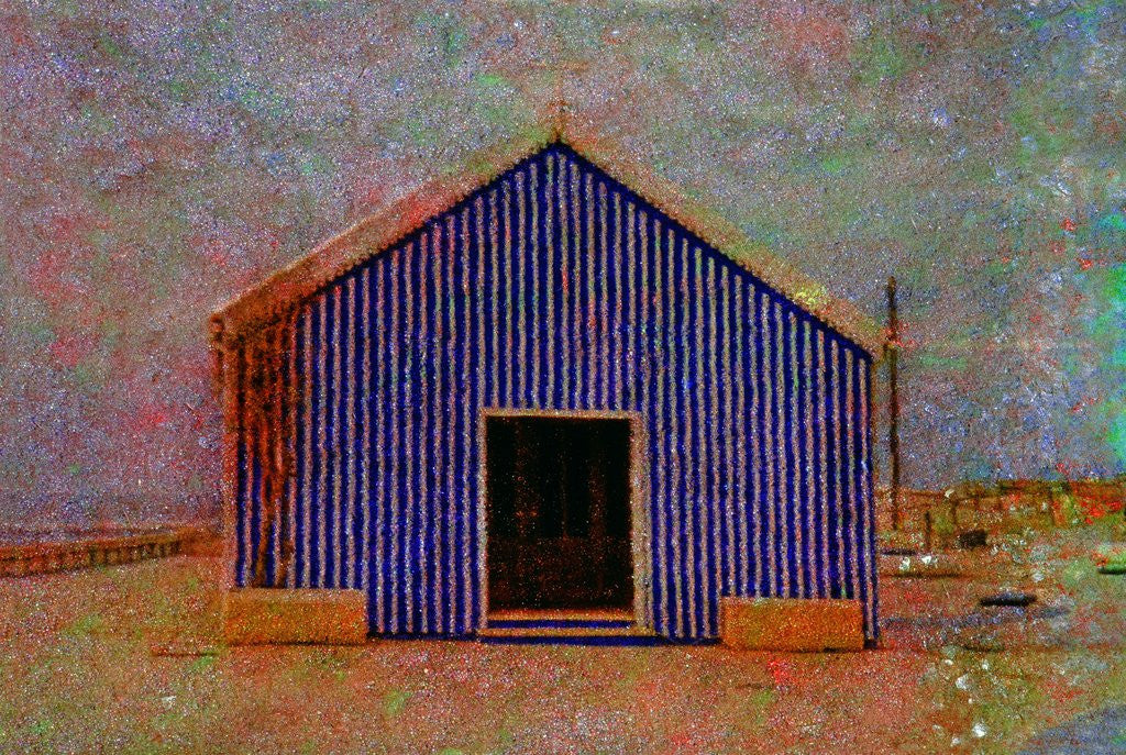 Detail of Striped House by Anonymous