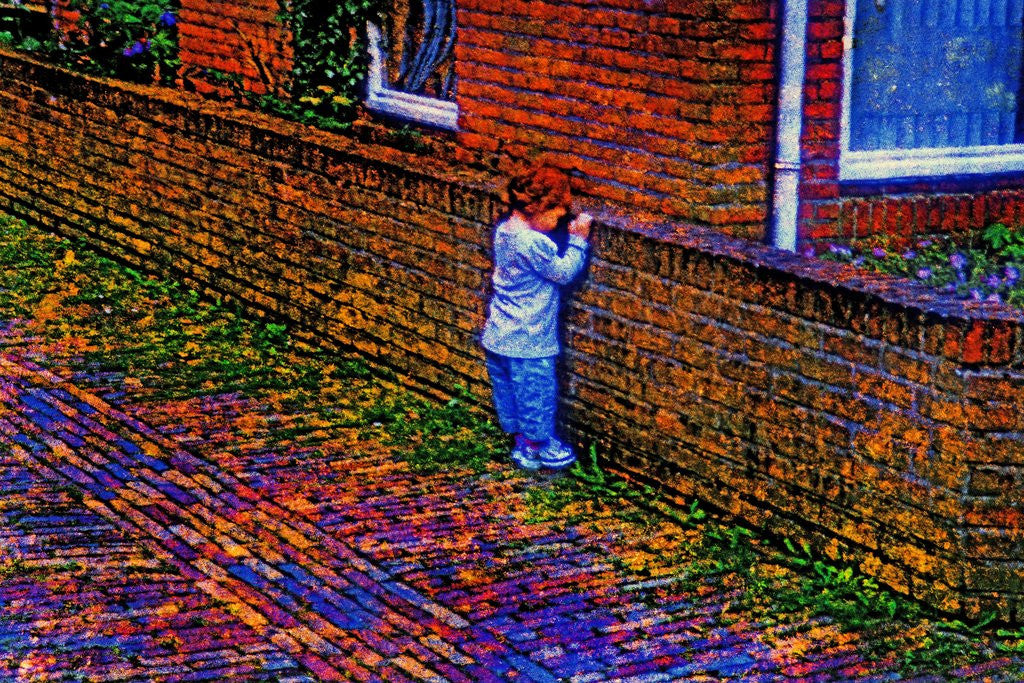 Detail of Peeking by Anonymous