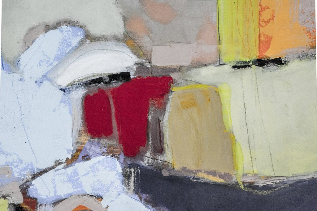 Detail of Painting backgrounds by Anonymous