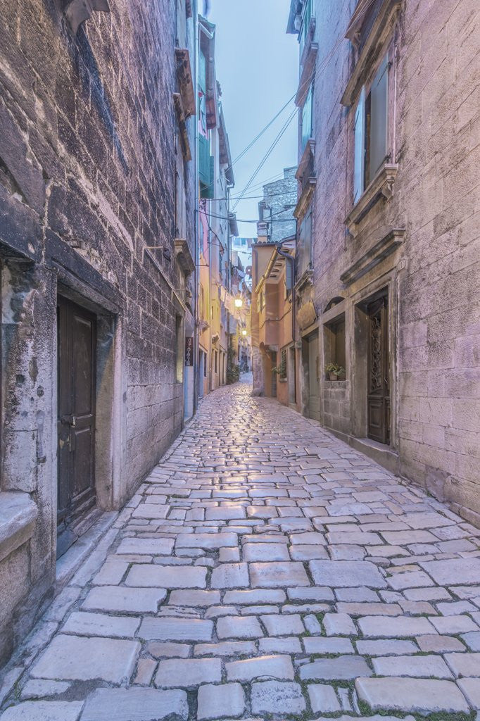 Detail of Old Town Alley by Anonymous