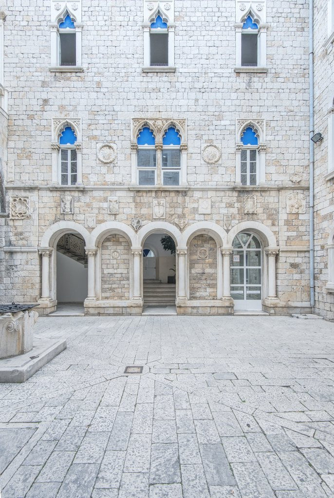 Detail of Trogir City Hall by Anonymous