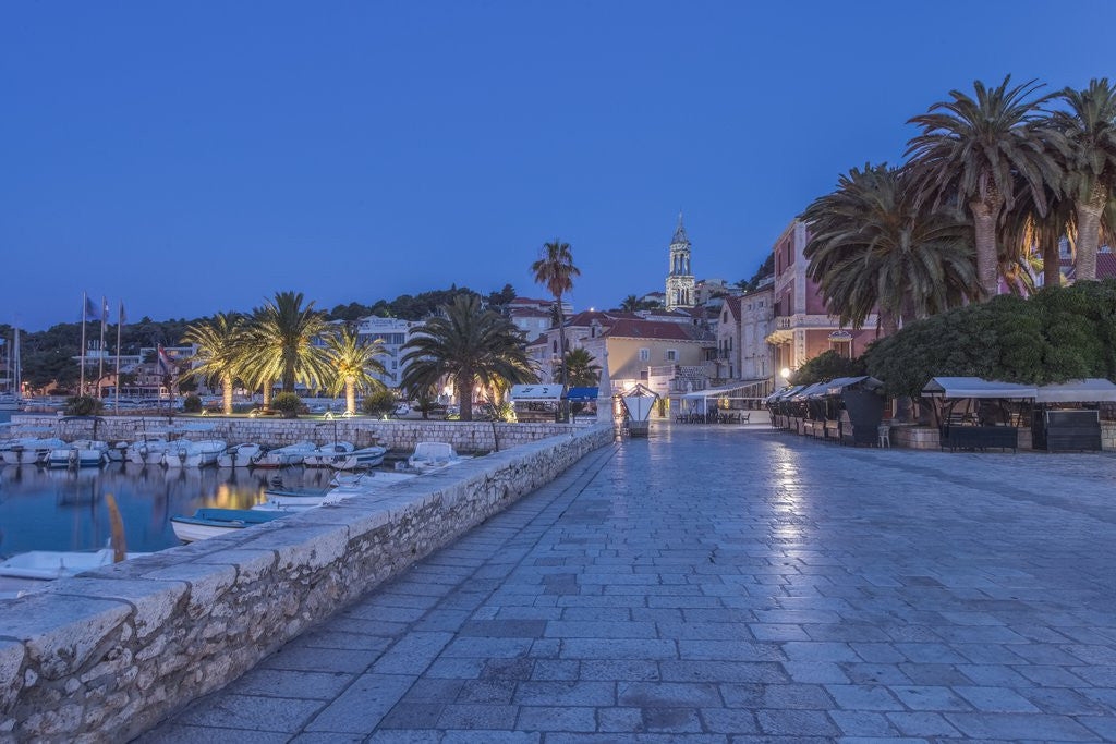 Detail of Hvar Old Town at Dawn by Anonymous
