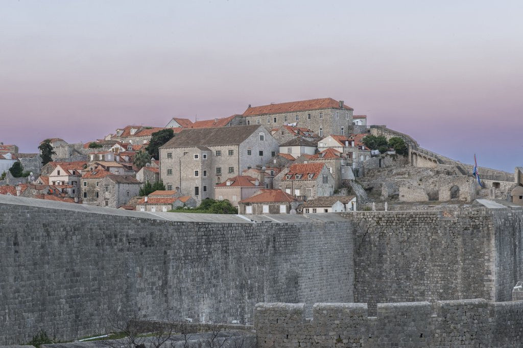 Detail of Old Town at Dawn by Anonymous