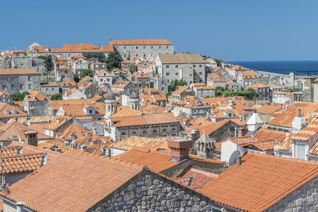 Detail of Dubrovnik Rooftops by Corbis
