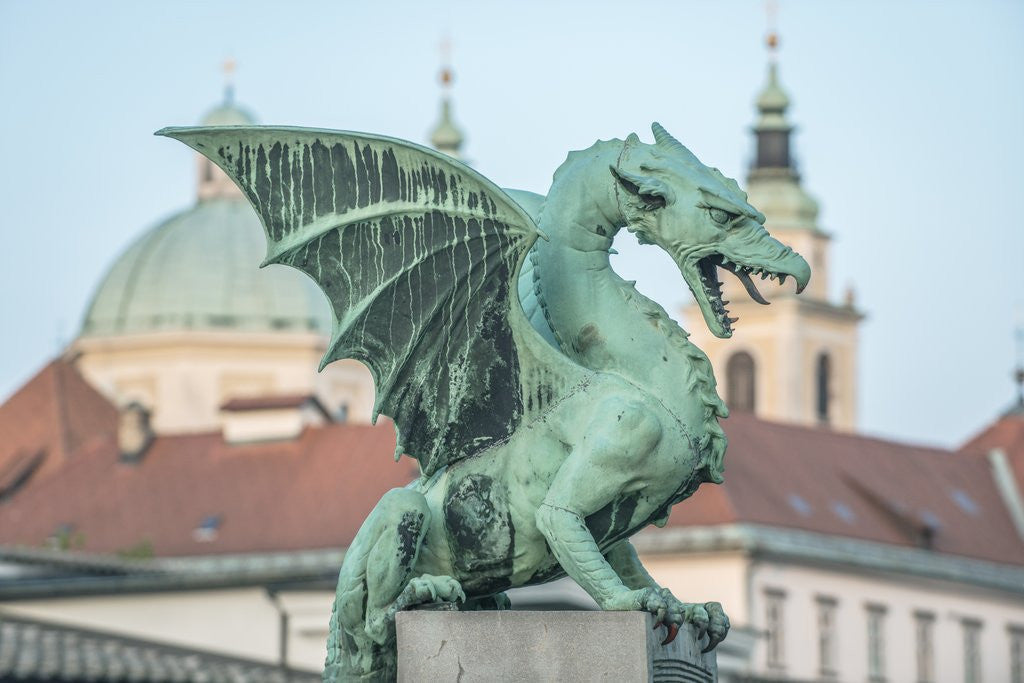Detail of Dragon Bridge by Anonymous