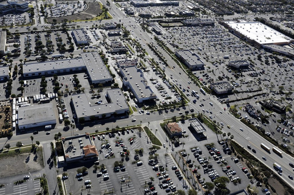 Detail of Aerial views of downtown Oxnard, California by Anonymous