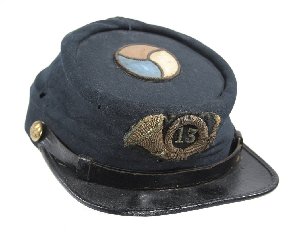 Detail of Civil War Cap 13th Massachusetts by Anonymous