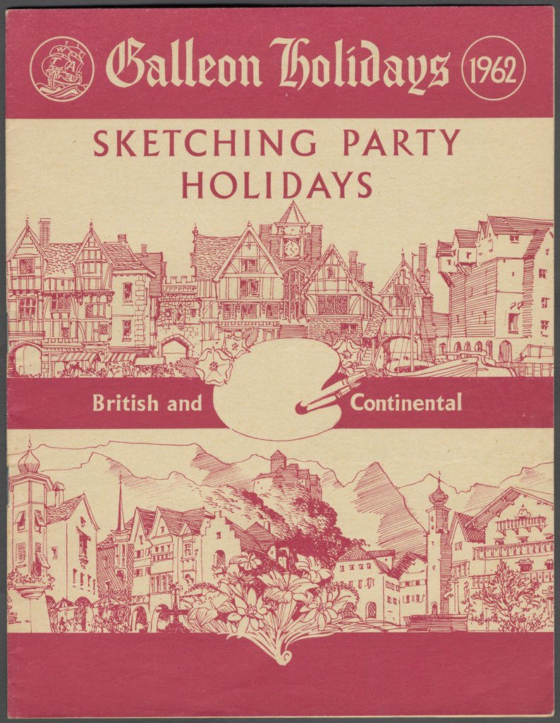 Detail of Galleon Holidays, 1962. Artist: Wilfred Fryer by Anonymous