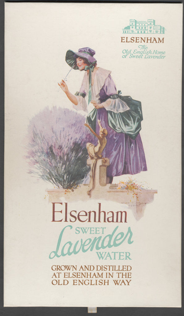 Detail of Elsenham Lavender, 1920s. Artist: Wilfred Fryer by Corbis