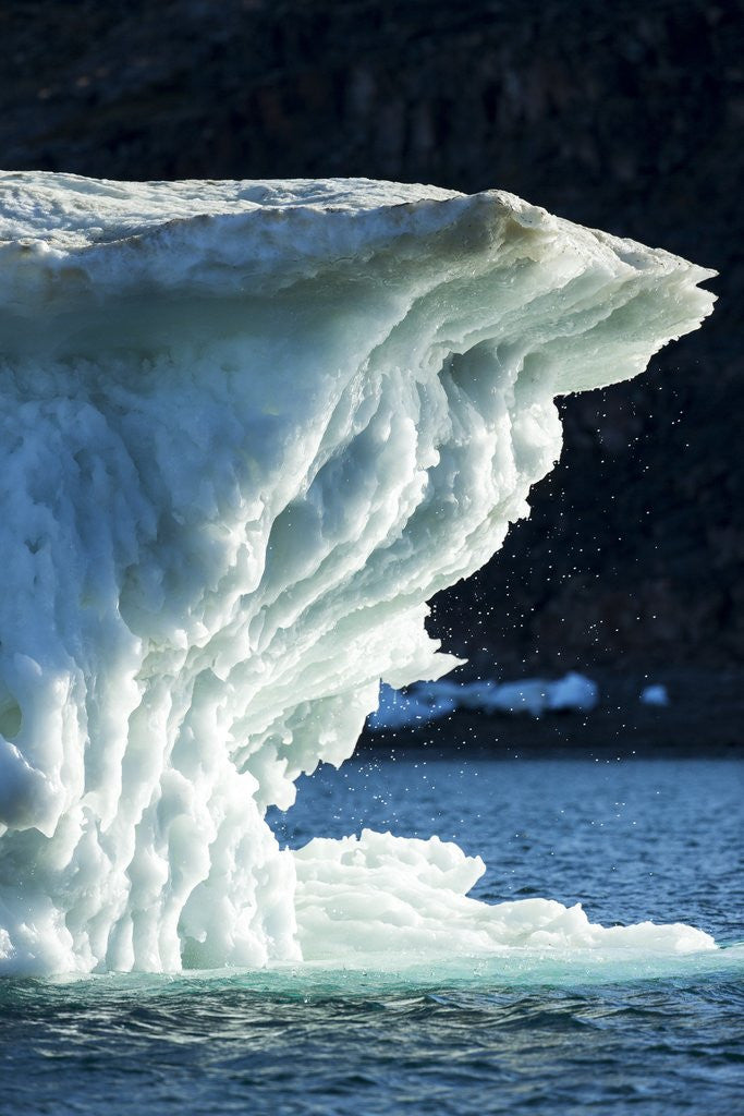 Detail of Melting Iceberg, Repulse Bay, Nunavut Territory, Canada by Anonymous