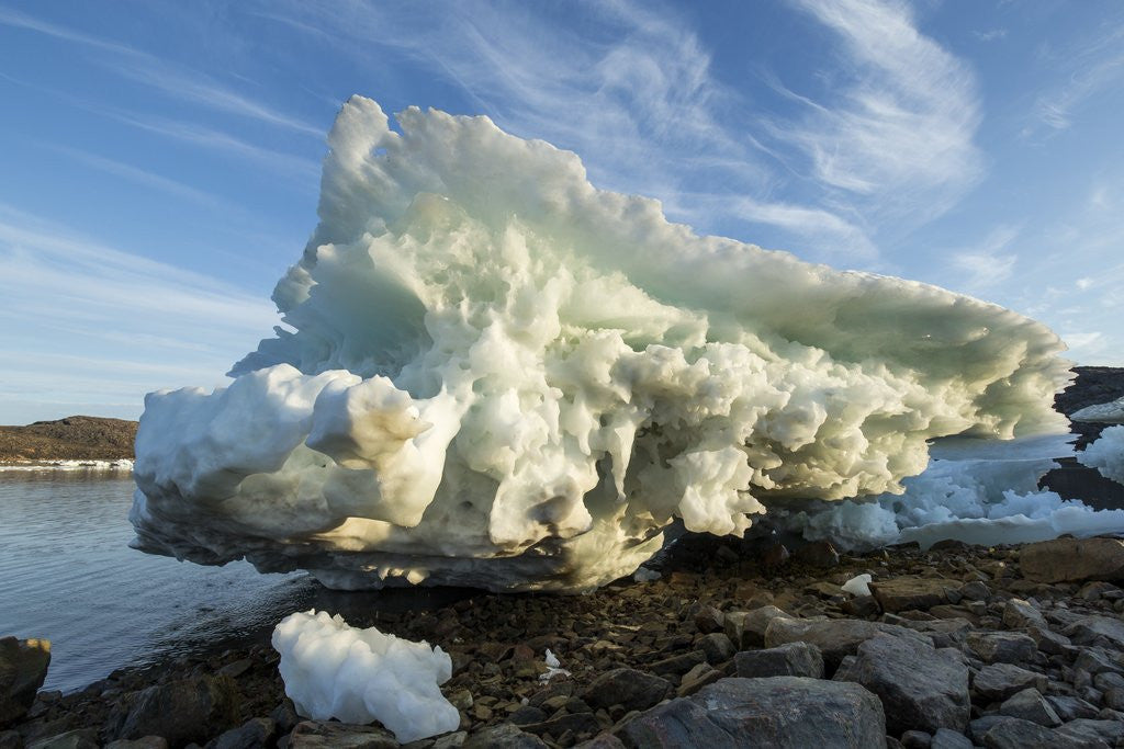 Detail of Melting Iceberg, Repulse Bay, Nunavut Territory, Canada by Anonymous