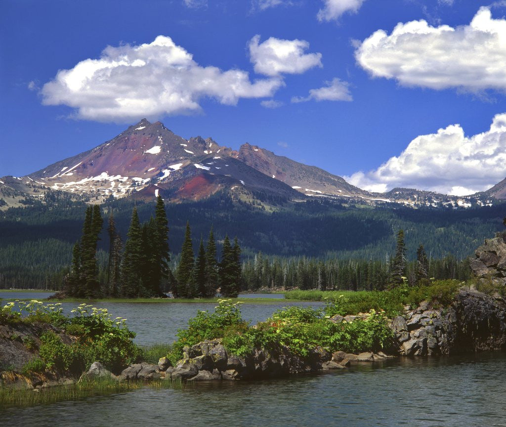 Detail of Broken Top Mountain & Sparks Lake by Anonymous