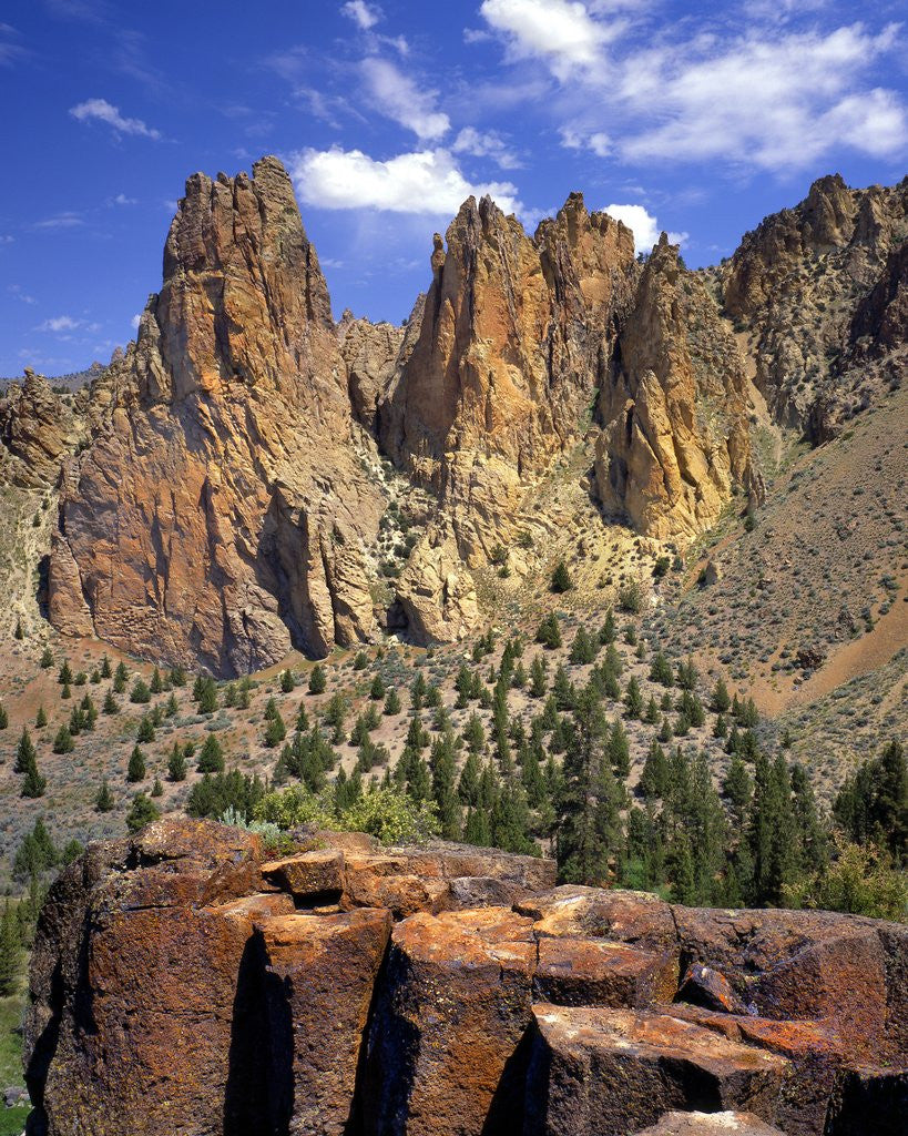 Detail of Smith Rock, Oregon by Anonymous