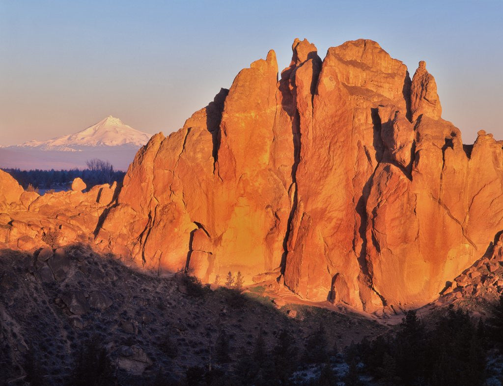 Detail of Smith Rock, Oregon by Anonymous