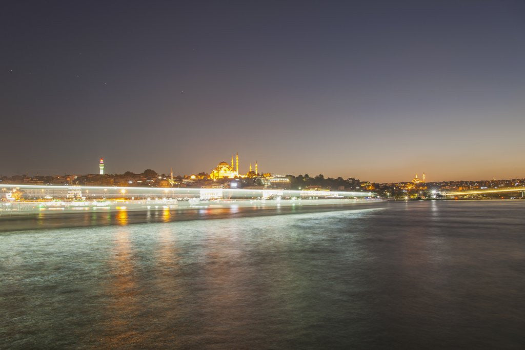 Detail of Bosporus view from Galata Bridge by Corbis