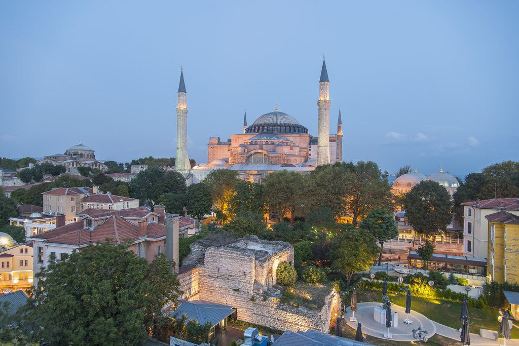 Detail of Aya Sofia by Anonymous