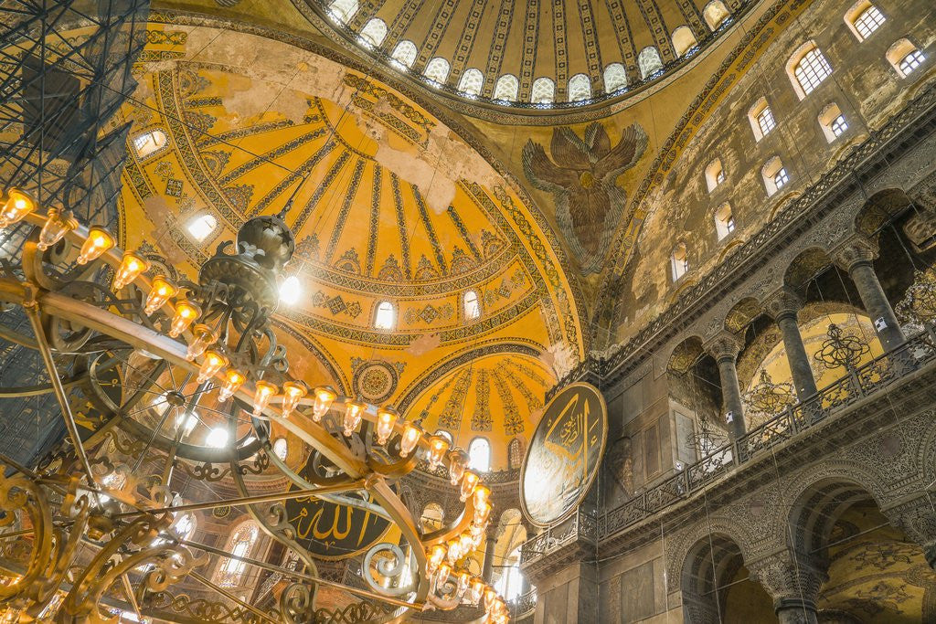 Detail of Inside Aya Sofya by Anonymous