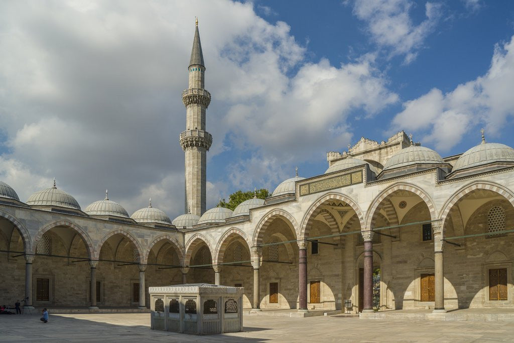 Detail of Solyman Mosque by Anonymous