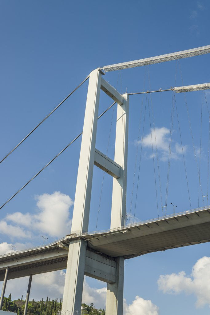 Detail of Fatih Sultan Mehmet bridge by Anonymous