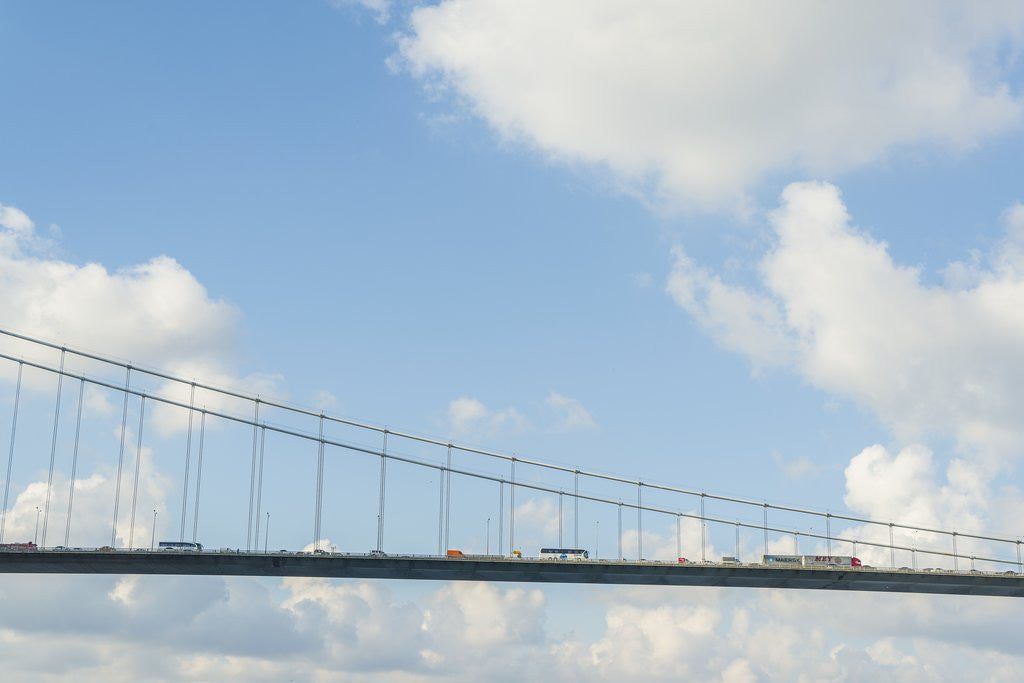 Detail of Fatih Sultan Mehmet bridge by Anonymous