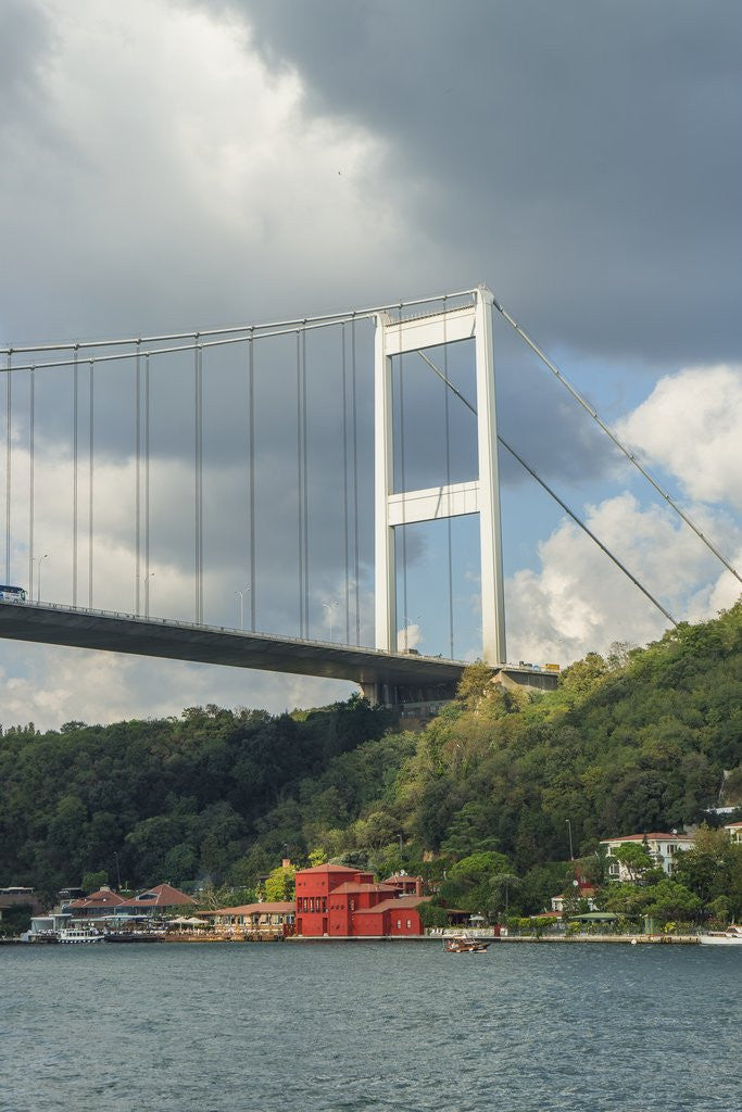 Detail of Fatih Sultan Mehmet bridge by Anonymous
