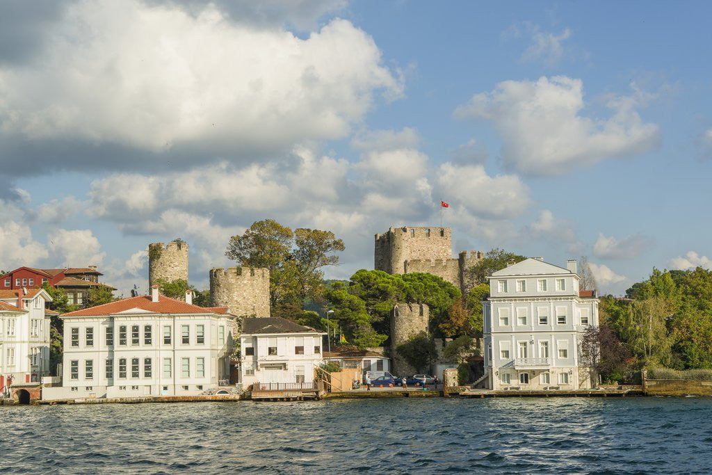 Detail of Beautiful houses along Bosporus by Anonymous
