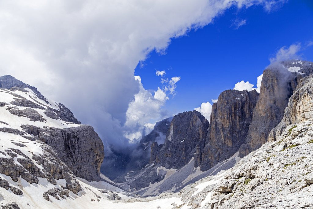 Detail of Pale di San Martino. Dolomites. Trekking palaronda soft trek by Anonymous