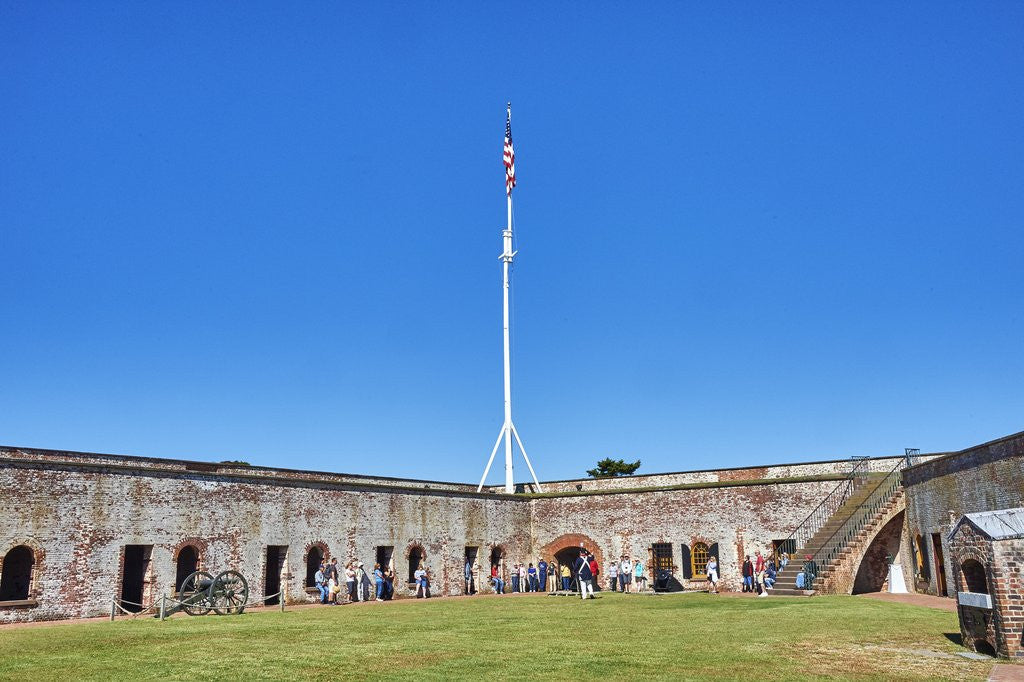 Detail of Fort Macon by Anonymous