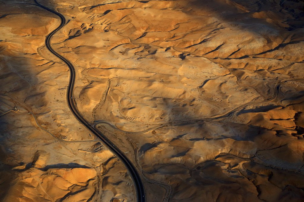 Detail of The desert near the Dead Sea. by Anonymous