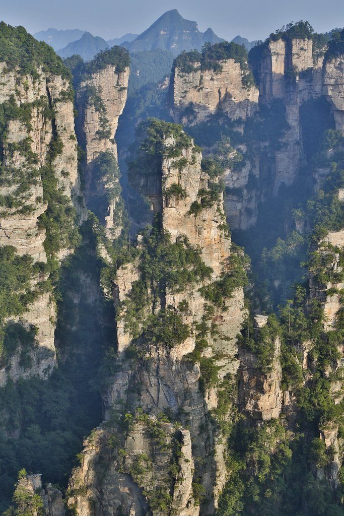Detail of Wulingyuan Mountains, China by Anonymous