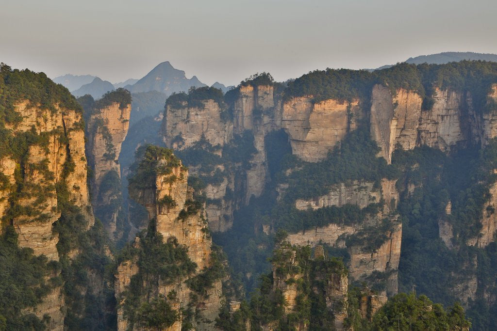 Detail of Wulingyuan Mountains, China by Anonymous