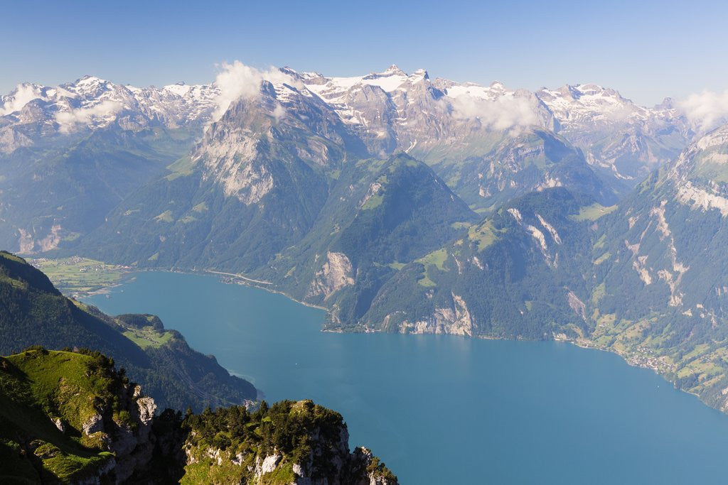 Detail of Lake Lucerne by Anonymous