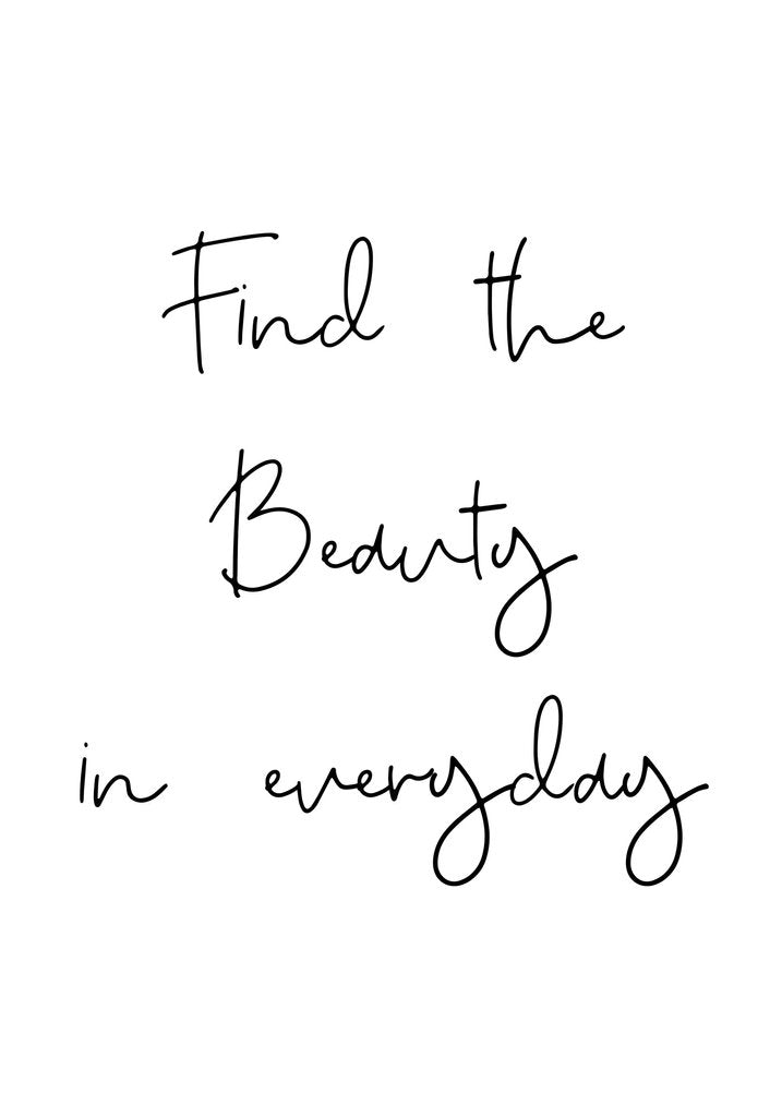 Detail of Find beauty by Joumari