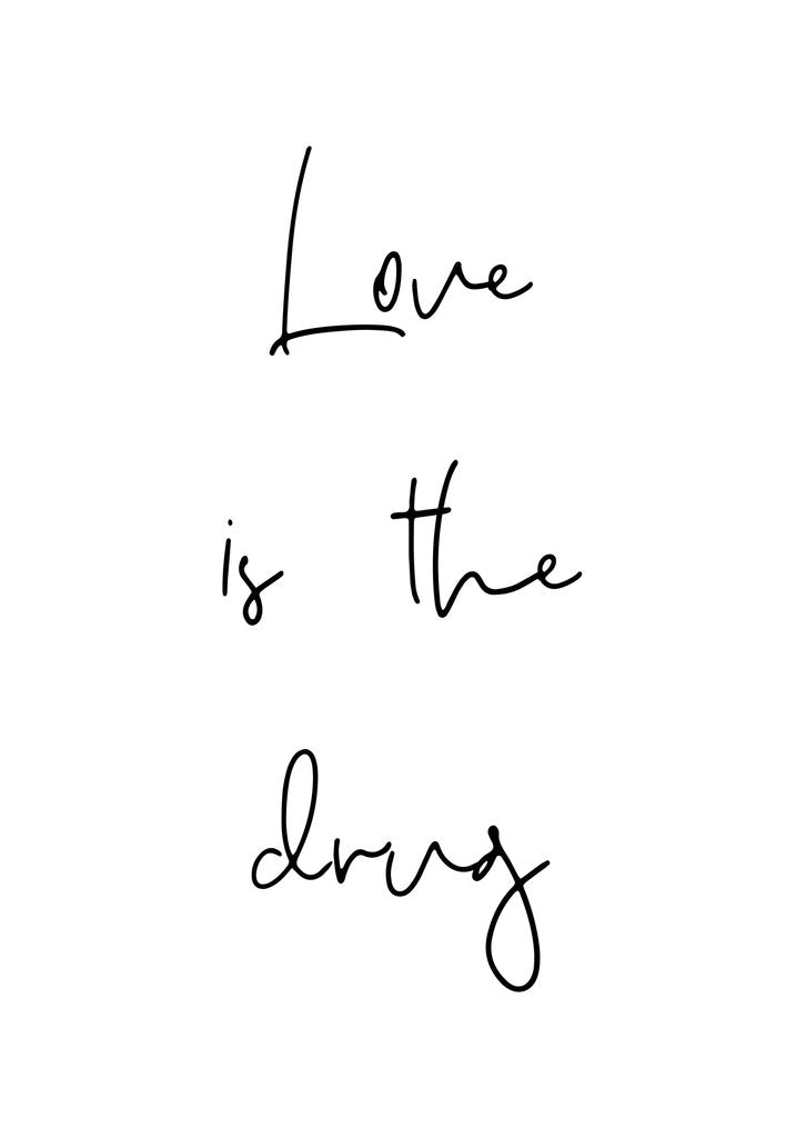 Detail of Love is the drug by Joumari