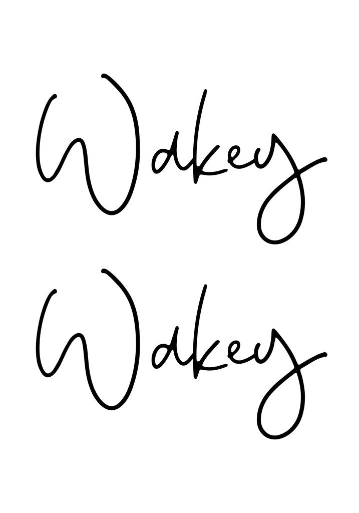 Detail of Wakey Wakey by Joumari