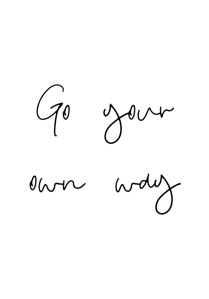 Detail of Go your own way by Joumari