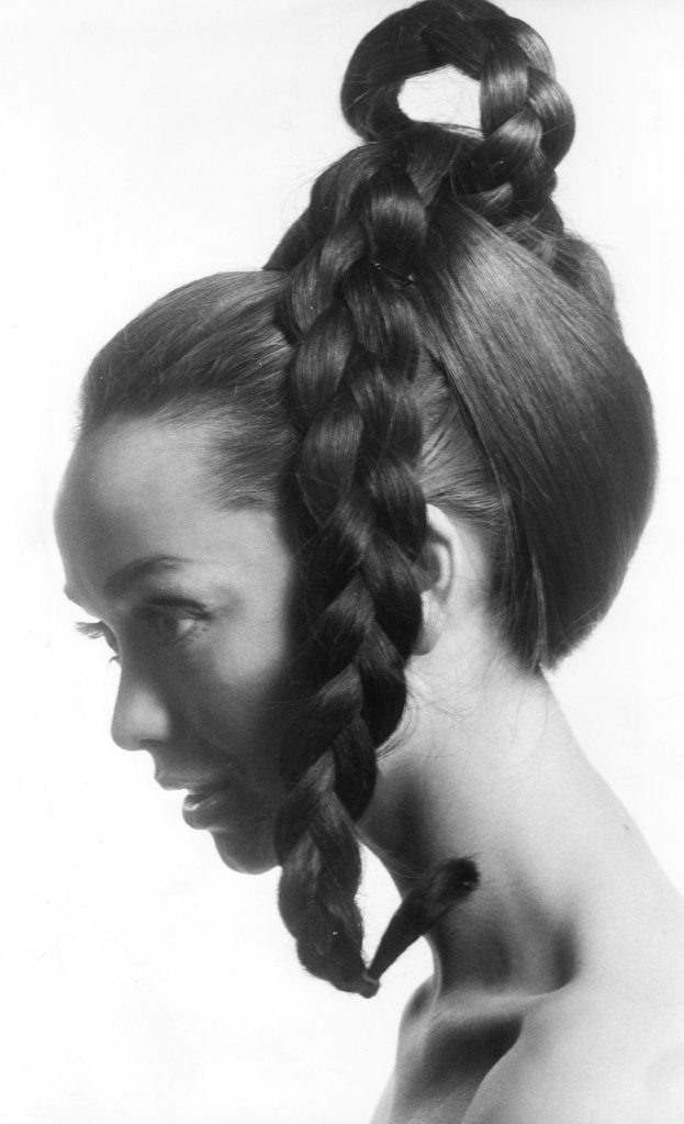 Detail of Sixties Hairstyle by Associated Newspapers