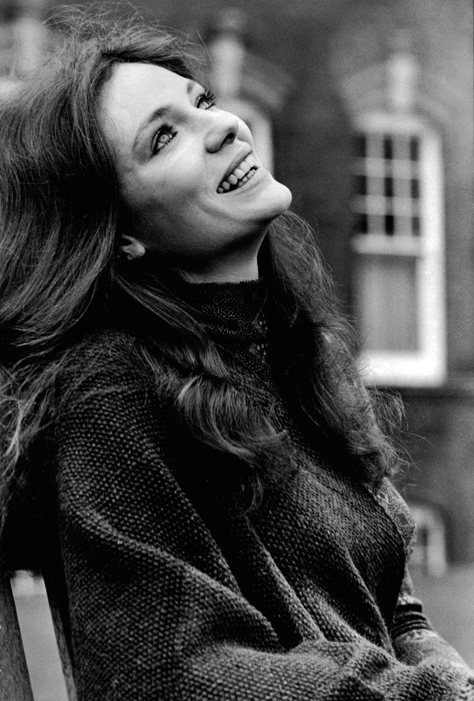 Detail of Jaqueline Bisset smiles by Associated Newspapers