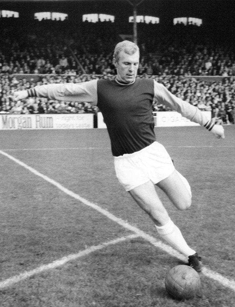 Detail of Bobby Moore, West Ham Footballer by Associated Newspapers